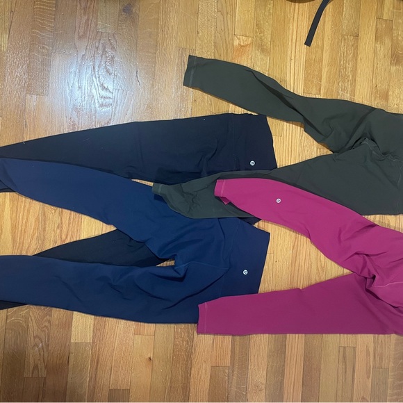 lululemon athletica leggings bundle size 6 - align, wunder under, wunder train - Picture 2 of 7